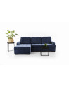 CATANZARO L divano letto angolare blu 225 x 160 cm