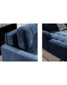 CATANZARO L divano letto angolare blu 225 x 160 cm