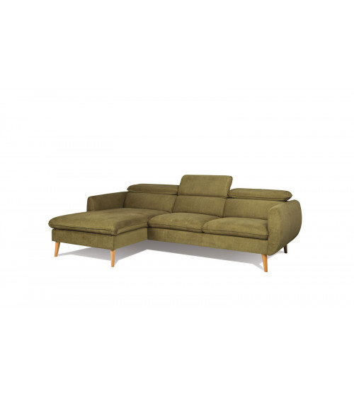 Divano angolare CENTO, verde, 250 x 170 cm