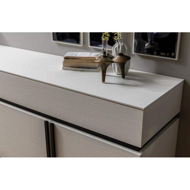 Salle à manger ARAL Blanc - noir