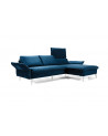 VINO hoekbank rechte hoek blauw 235 x 165 cm