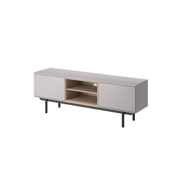 150 cm grijs roestvrij stalen TV-meubel 150 cm grijs roestvrij stalen TV-meubel