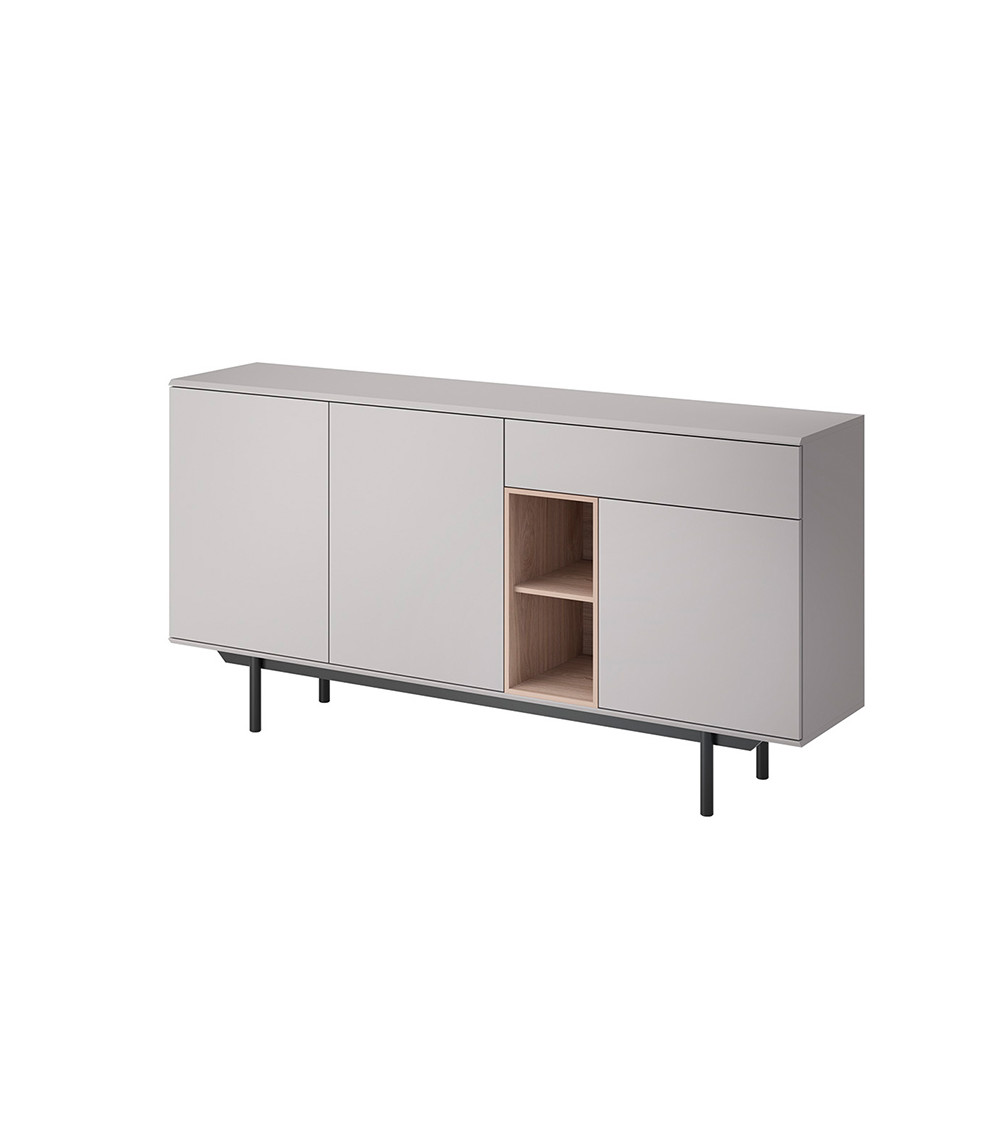 Buffet INOX gris 175 x 89 cm