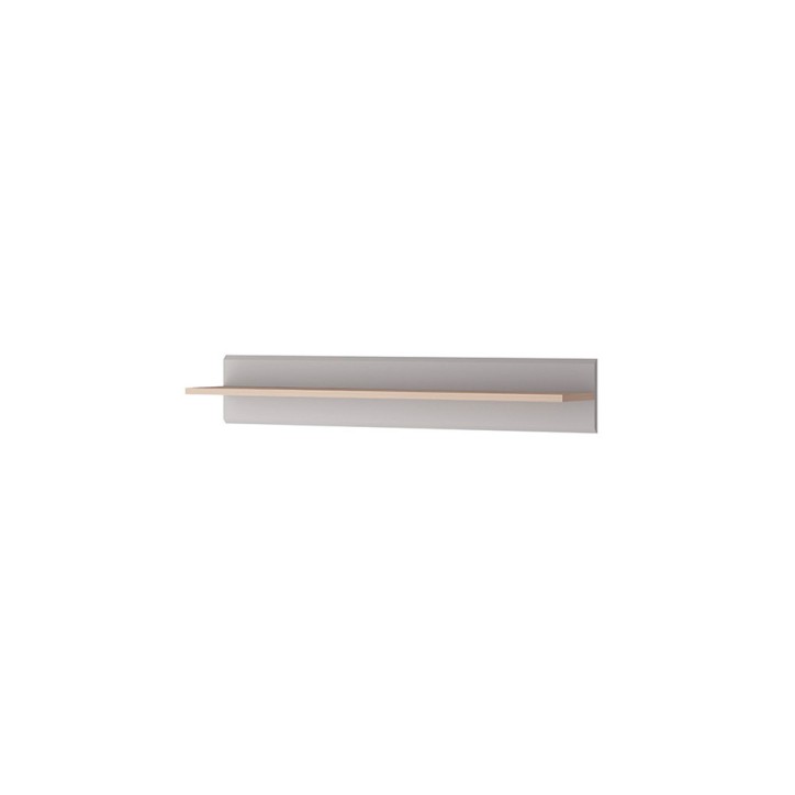 Ensemble meuble TV, buffet haut et étagère mural INOX gris Ensemble meuble TV, buffet haut et étagère mural INOX gris