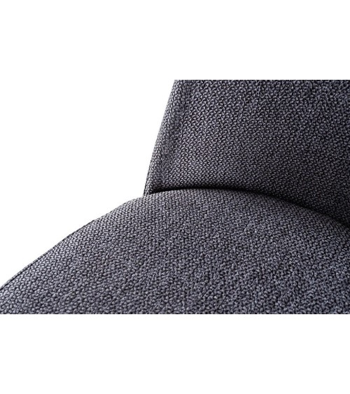 Salle à manger DARKER noir, effet bois et effet marbre