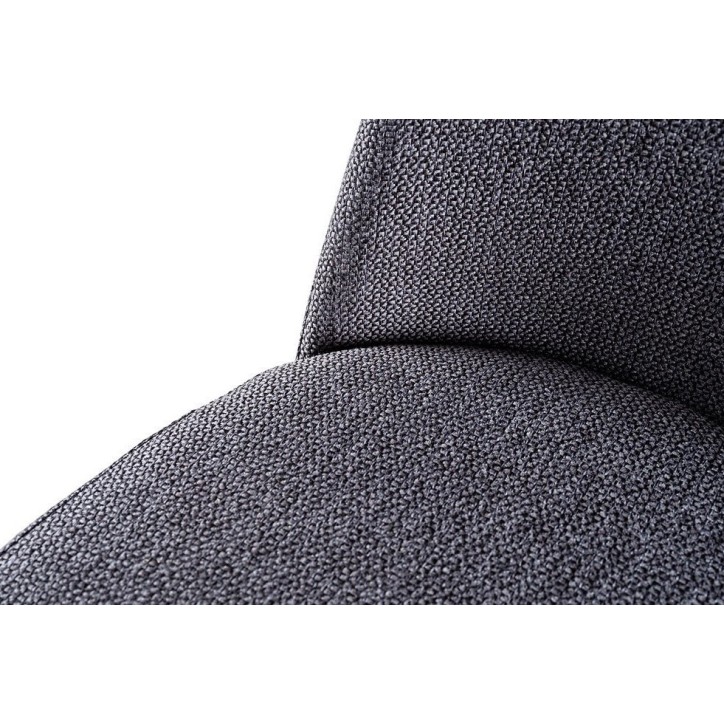 Salle à manger DARKER noir, effet bois et effet marbre