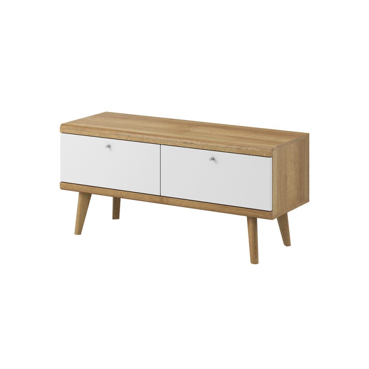 TV-meubel PRIMO eiken-wit 107 cm TV-meubel PRIMO eiken-wit 107 cm