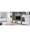 TV-meubel PRIMO eiken-wit 160 cm