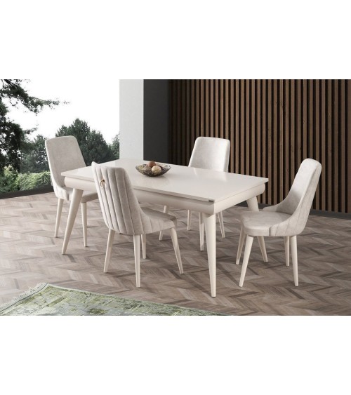 Salle à manger SAHRA écru