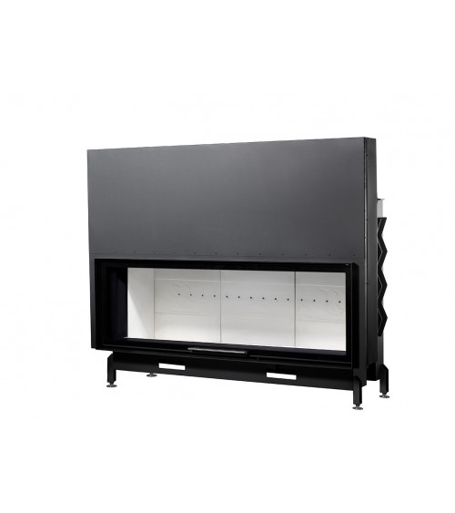 Inserto para chimenea a leña  200 EVO LD puerta guillotina 22 kW