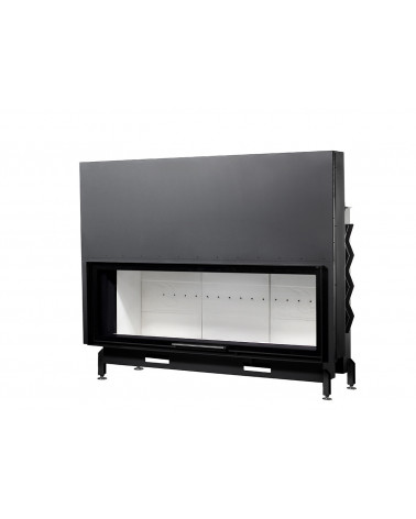 Inserto para chimenea a leña  200 EVO LD puerta guillotina 22 kW