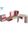 NUKI 5-in-1 wieg roze