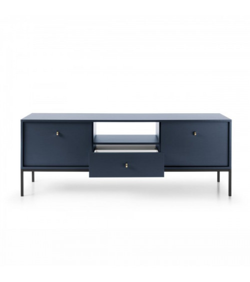 Mueble TV MONO azul marino 154 cm