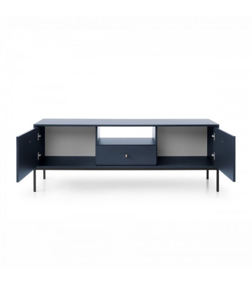 MONO marineblauw tv-meubel 154 cm