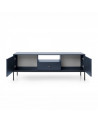 Meuble TV MONO bleu marine 154 cm