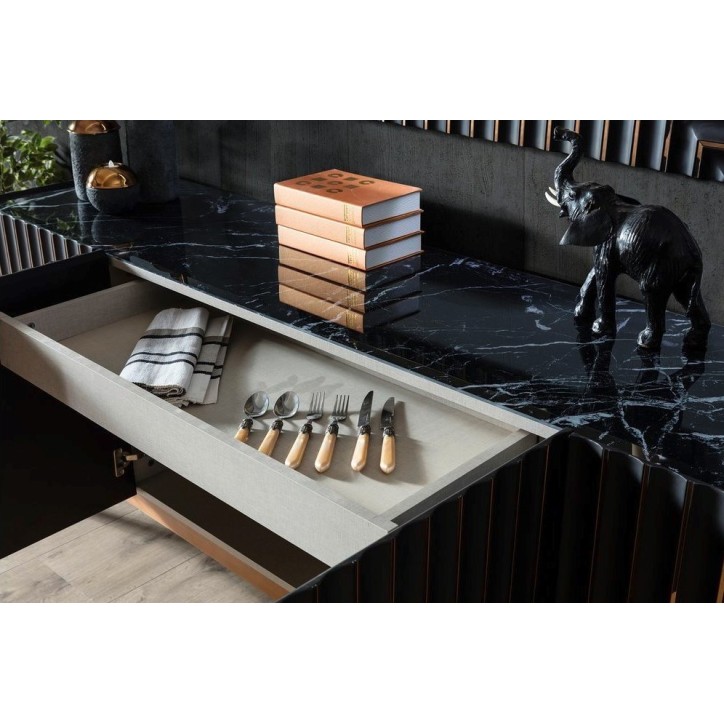 Salle à manger PRADO Anthracite