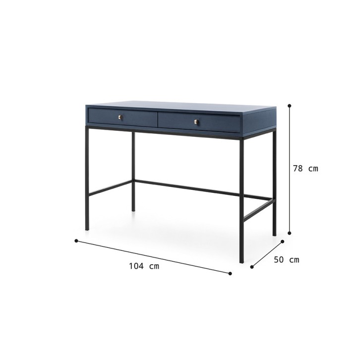 MONO console blu navy 104 cm