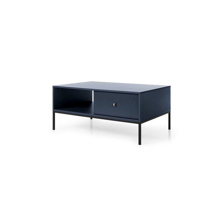 Mesa de centro MONO azul-marinho 104 x 46 x 68 cm
