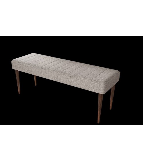 Salle à manger ROMAINE noyer et noir