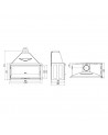 Insert de cheminée 110 Classic 11-19kW