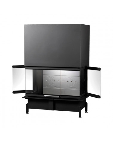 Takkasydän 100 CM EVO U LD 8-14kW
