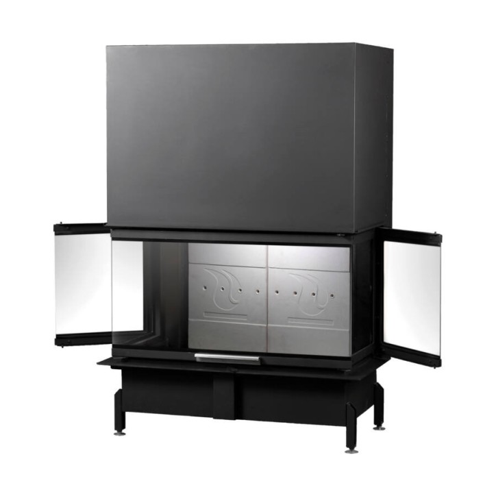 Insert de cheminée 100 CM EVO U LD 8-14kW