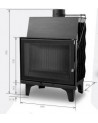 Takkasydän 68 B d150 67 CM 5-8kW