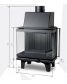 Takkasydän 60 BU d150 57 CM 4-6 kW