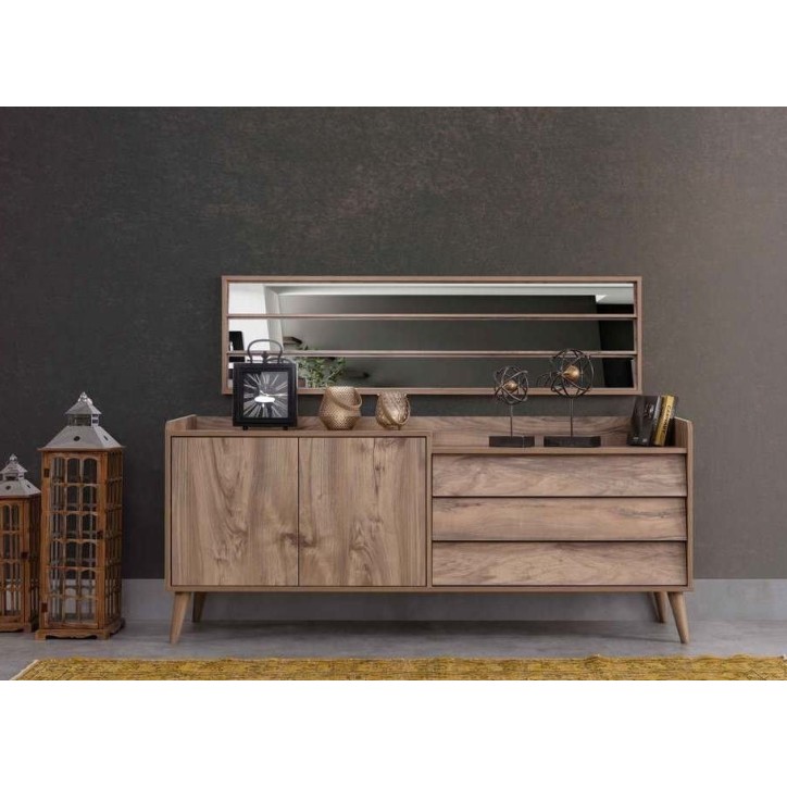 Salle à manger LUNA Noyer