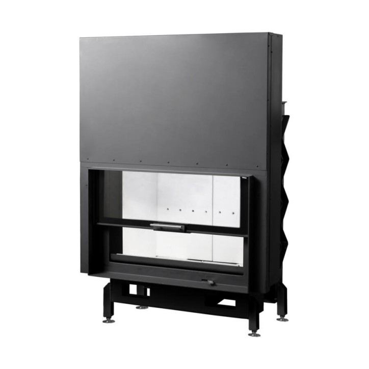 Insert de cheminée 100 EVO LD d200 96 CM  17kW design haut de gamme