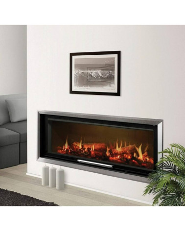 Insert de cheminée 200 EVO LD d300 196 CM 12-20kW design haut de gamme