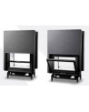 Insert de cheminée 80 EVO LD TUNNEL 84 CM 6-12kW design haut de gamme