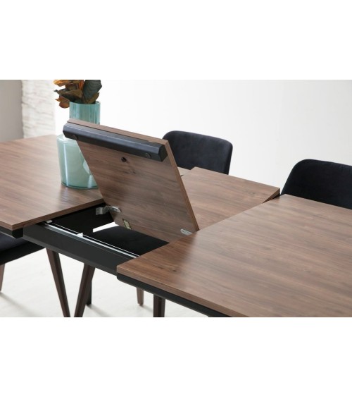 Salle à manger SOPHIA bois et miroir