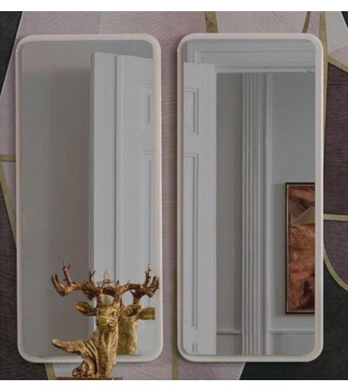 Salle à manger NETT blanc, doré et effet marbre