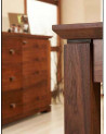 Comedor completo CASSETTI roble macizo oscuro