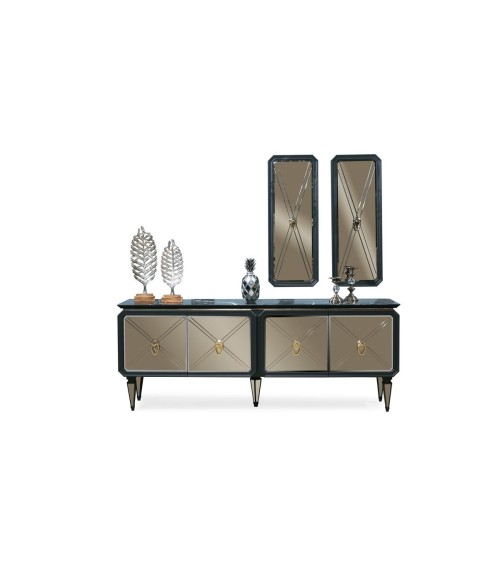 Salle à manger IMAJ effet marbre noir