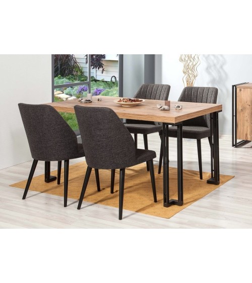 Salle à manger RIO Anthracite