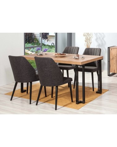 Salle à manger RIO Anthracite