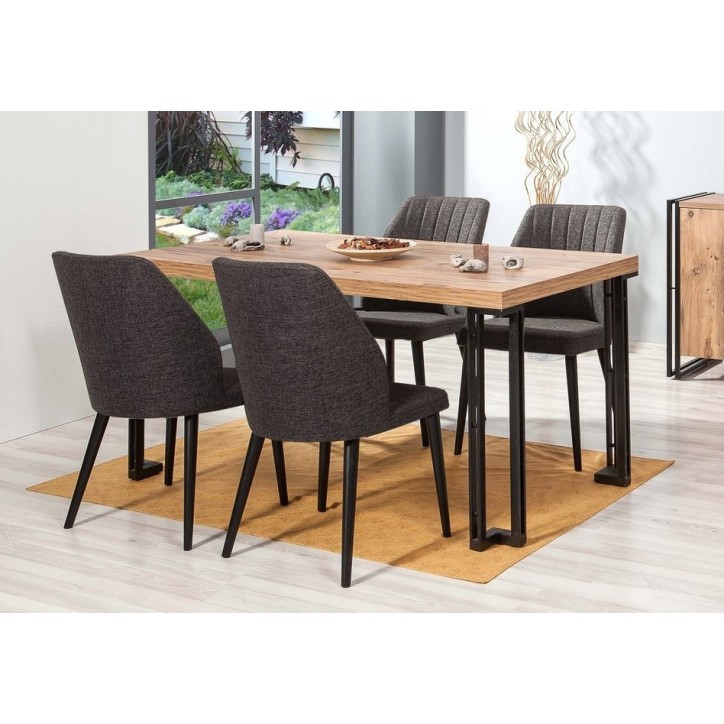 Salle à manger RIO Anthracite