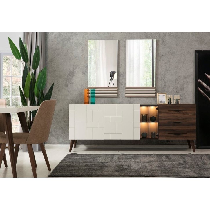 Buffet ASOS AVEC MIROIR 208 CM