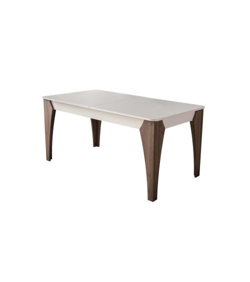 Salle à manger GALATA blanc et bois