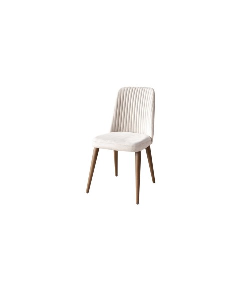 Salle à manger GALATA blanc et bois