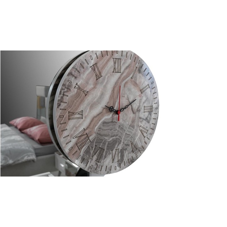 Salle à manger DOGA blanc et effet marbre