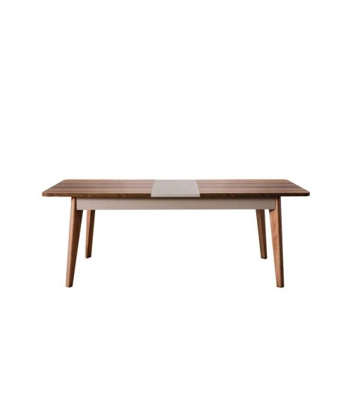 Salle à manger VEGA bois et blanc