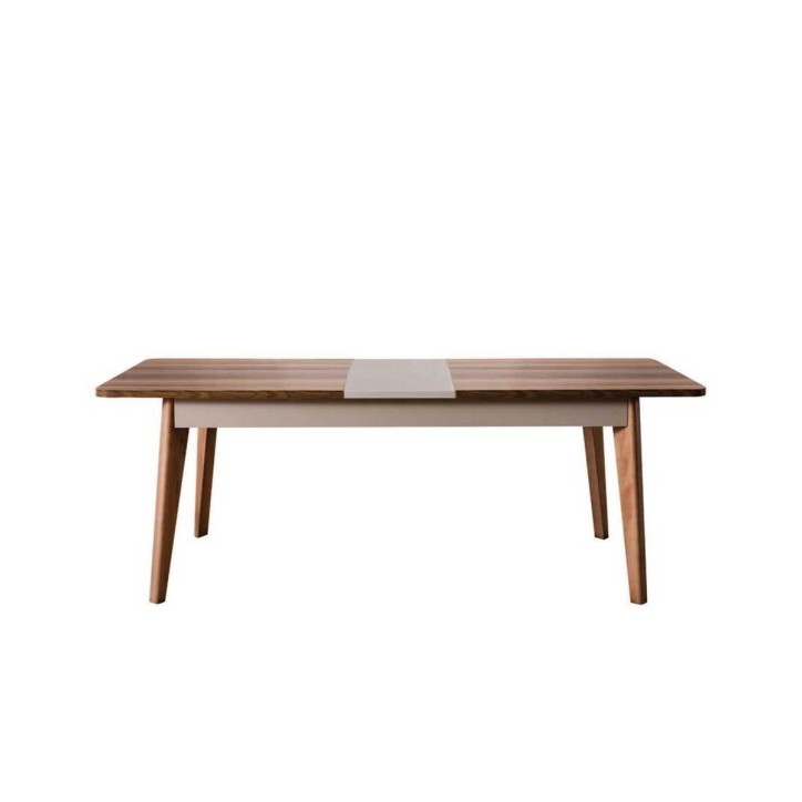 Salle à manger VEGA bois et blanc