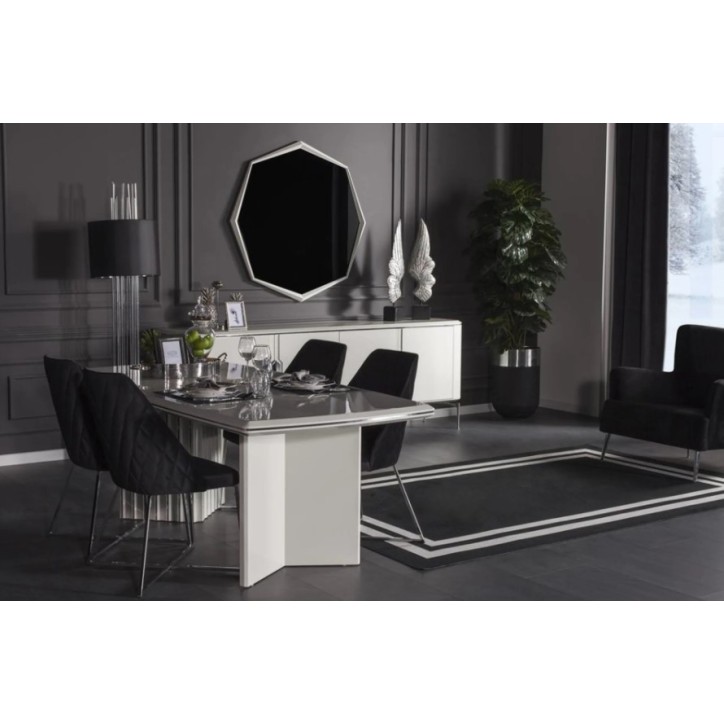 Salle à manger LIMA blanc