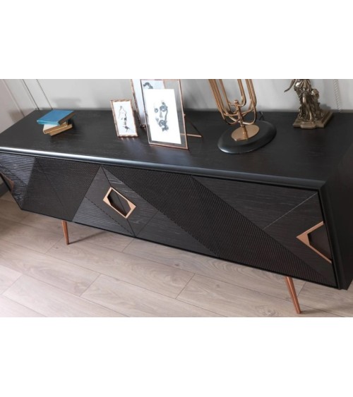 Salle à manger BIANCA noire