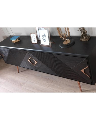 Salle à manger BIANCA noire