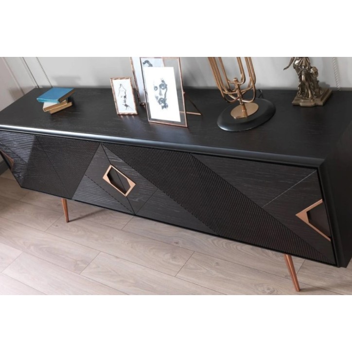 Salle à manger BIANCA noire