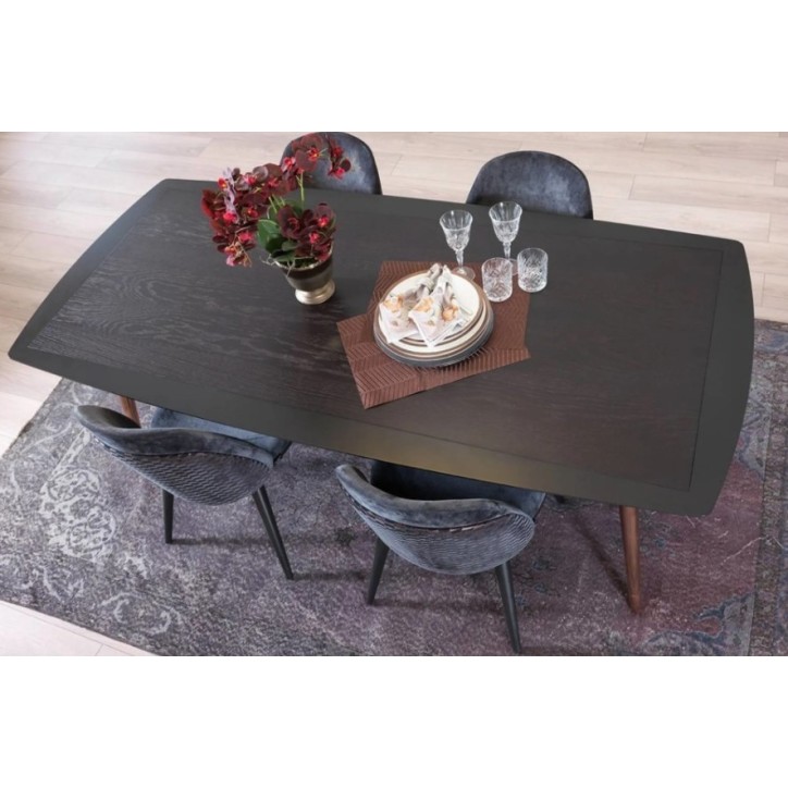 Salle à manger BIANCA noire